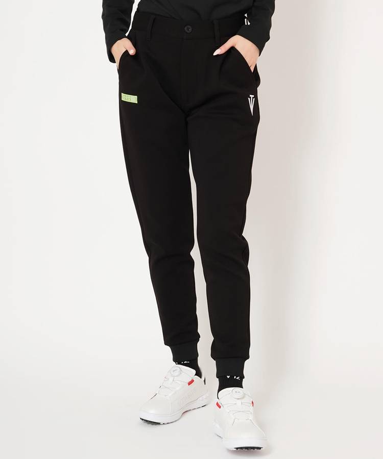 VI 【ストレッチ】アイコンロゴダンボールジョガーパンツ