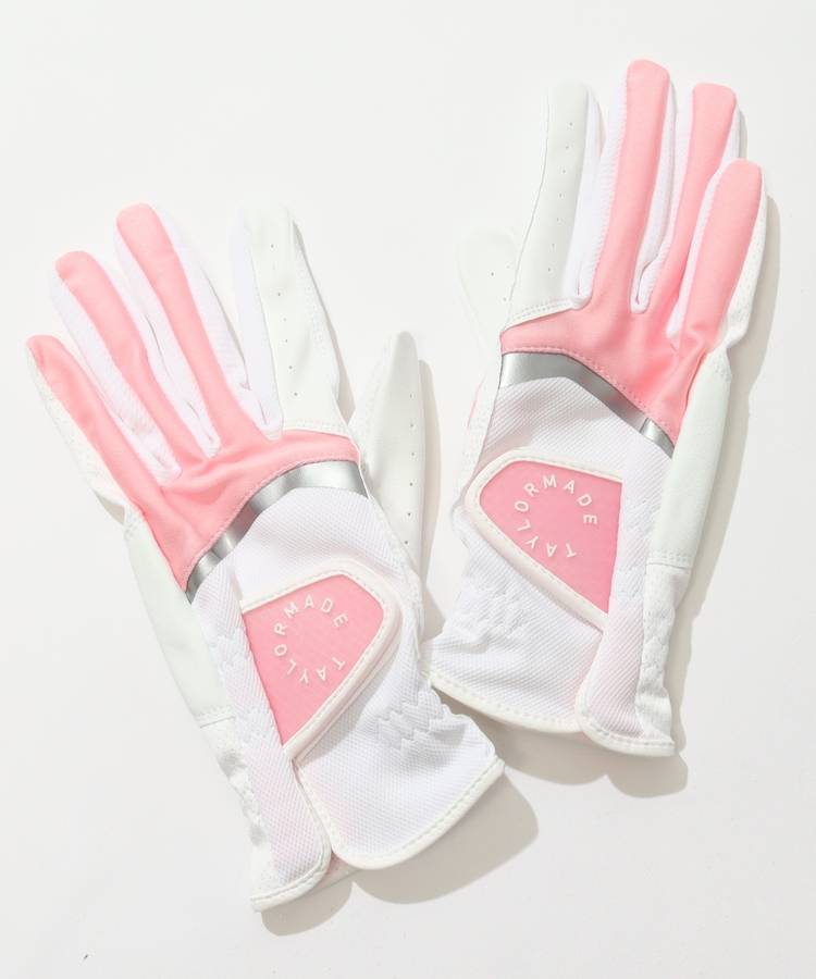 TG 【接触冷感UV】メッシュ切替バイカラーグローブ(両手)