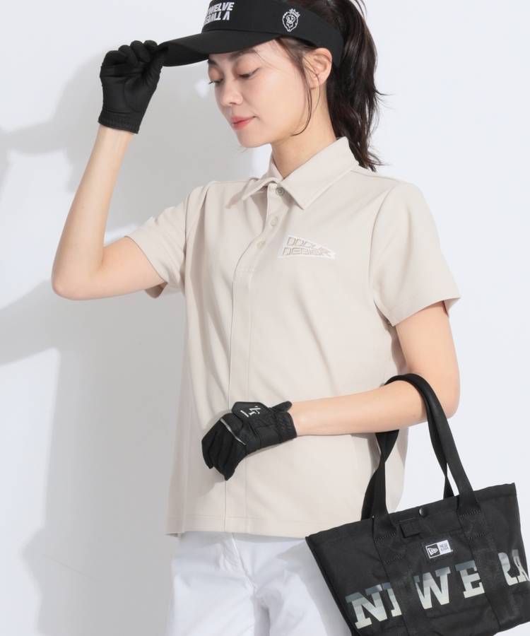 DC ゴルフモチーフ半袖ポロシャツ