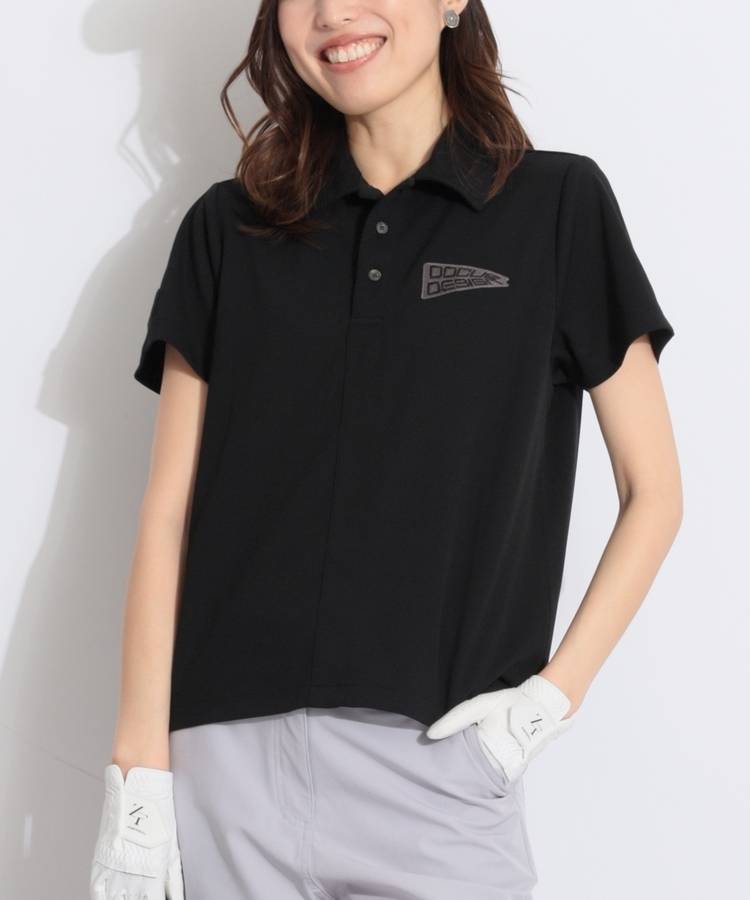DC ゴルフモチーフ半袖ポロシャツ