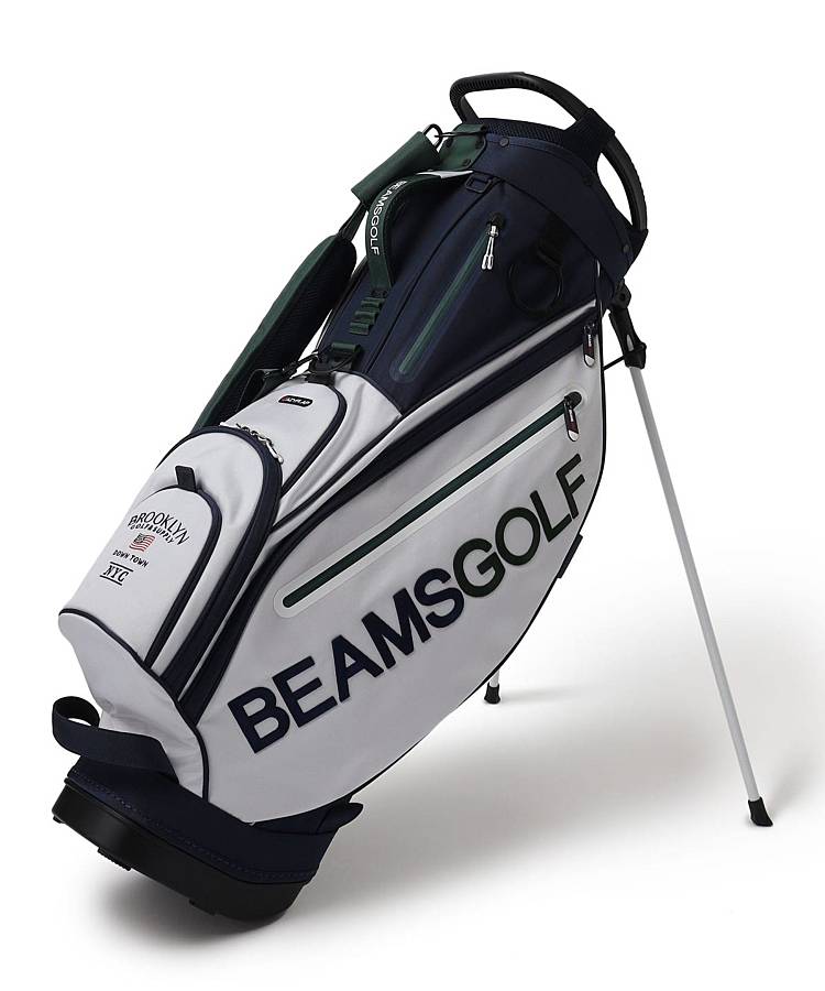 BE BROOKLYNロゴスタンドキャディバッグ