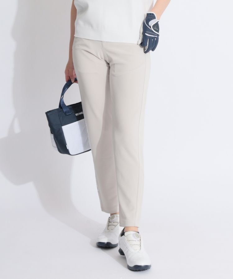 サイド切替テーパードロングパンツ