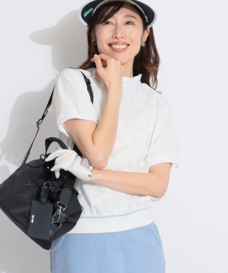 MC 【8WAYストレッチ】ドットロゴ半袖プルオーバー