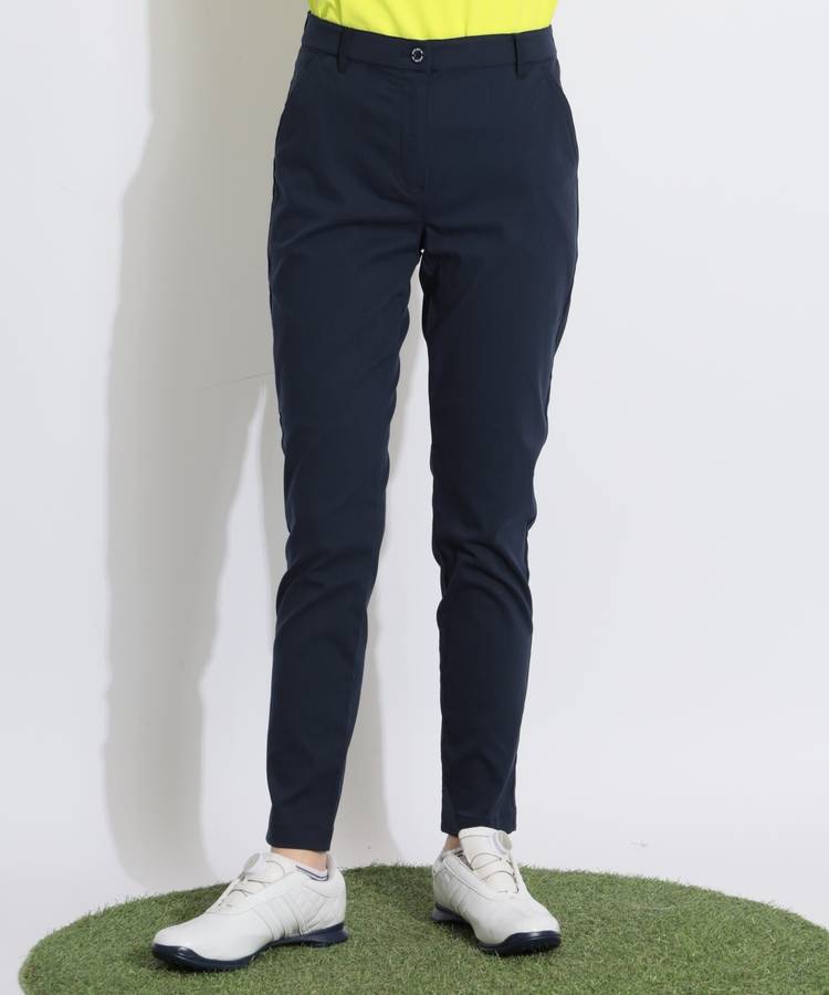 AP 【撥水UV】バックロゴテーパードパンツ