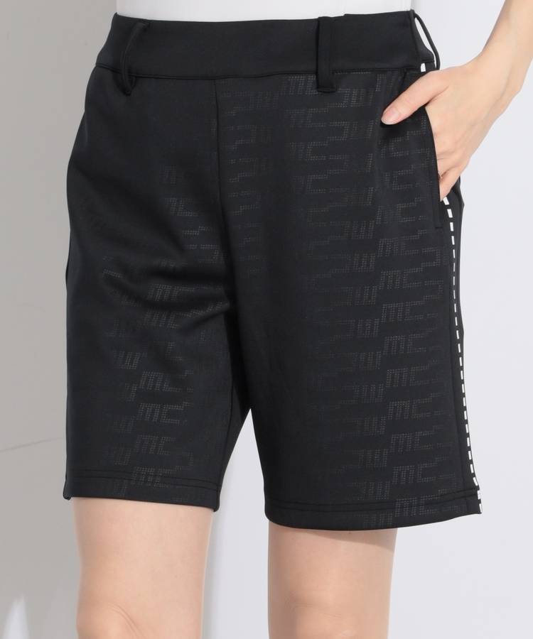 MC 【ストレッチUV】サイドラインロゴショートパンツ