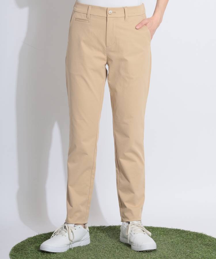 RO 【ストレッチ】定番チノロングパンツ