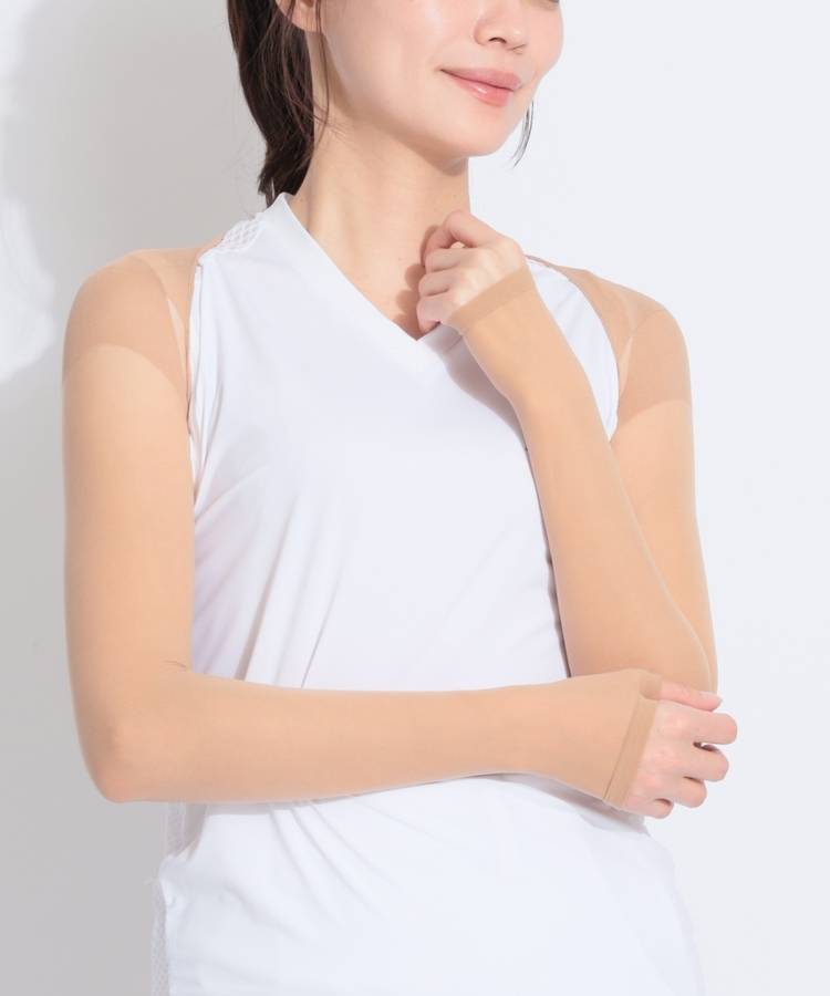 AS 【UV】インナーボレロアームカバー