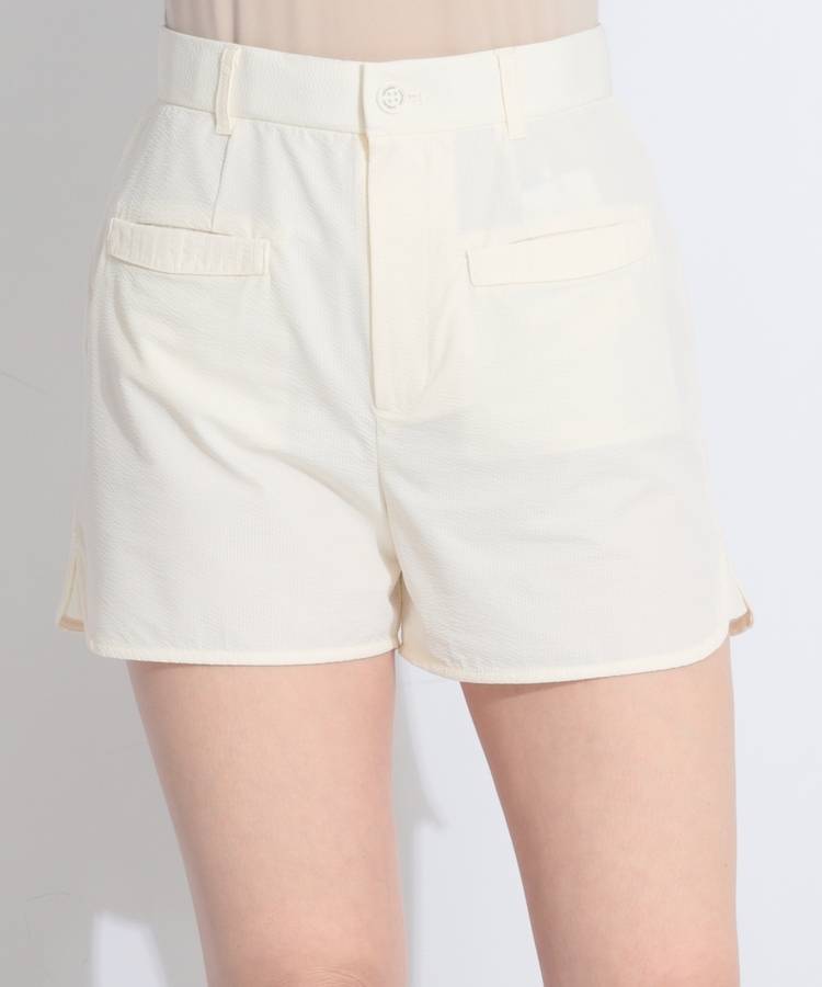 VH 【吸水速乾】ラウンドヘムシアサッカーショートパンツ