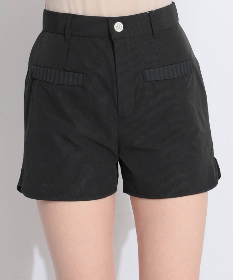 VH 【吸水速乾】ラウンドヘムシアサッカーショートパンツ