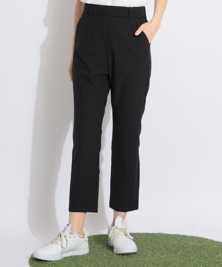 サイドロゴ刺繍ダンボールテーパードパンツ