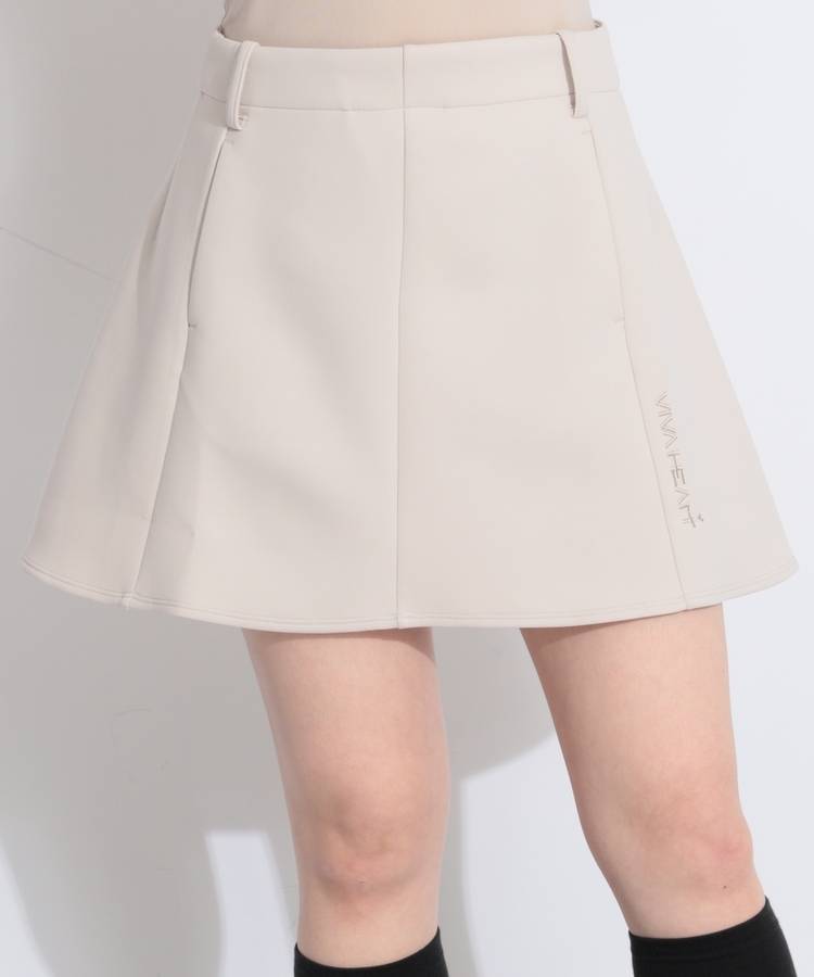 VH ワンポイント刺繍ダンボールフレアスカート