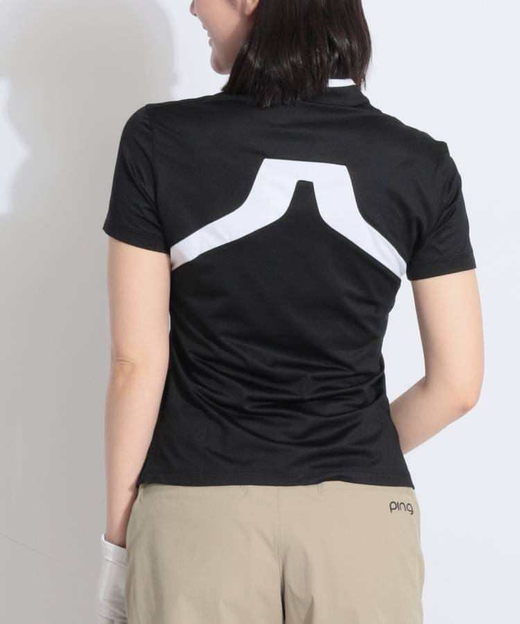 JL バックロゴキーネック半袖カットソー