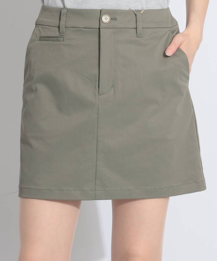 RO 【ストレッチ】定番チノスカート