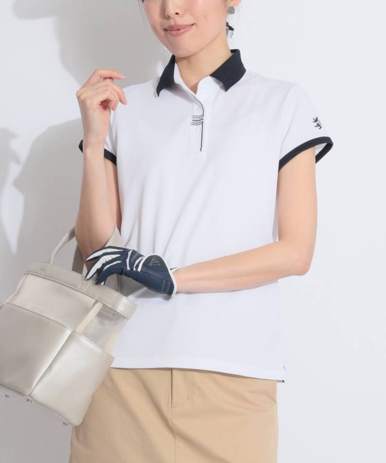 AM 【吸水速乾】ポップコーンカノコポロシャツ