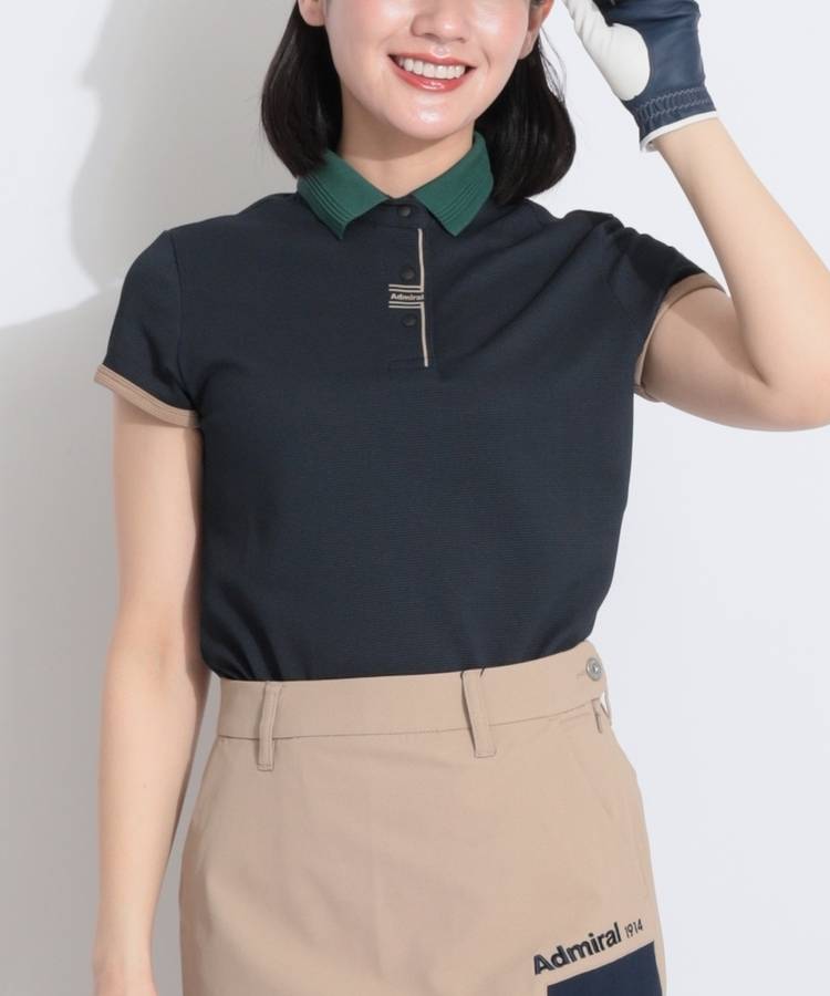 AM 【吸水速乾】ポップコーンカノコポロシャツ