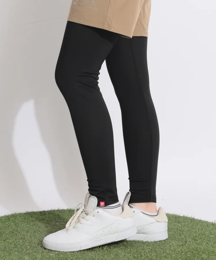 【未着用】 23区GOLF レディース 裏起毛 レギンス　タイツ S〜M タグ付 bk.webp