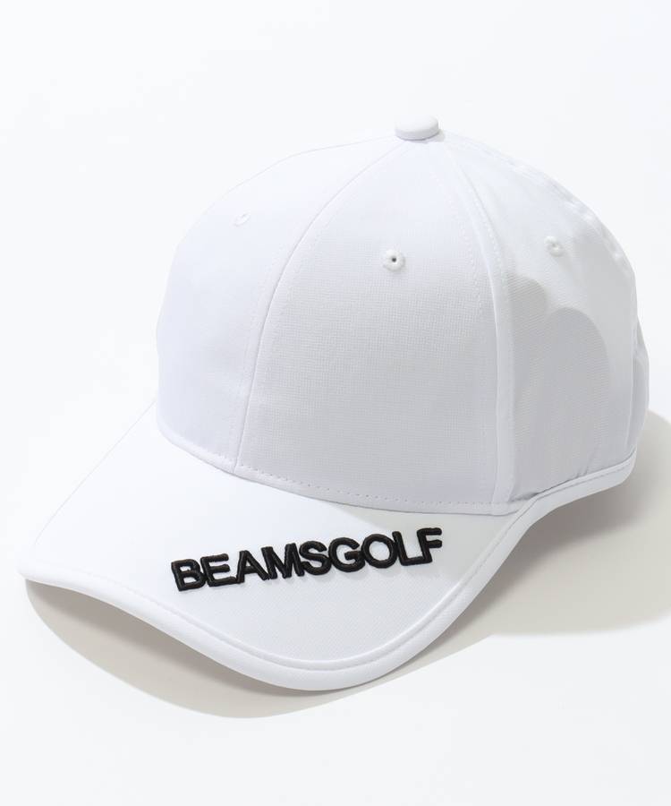 BE バイアスロゴ刺繍シンプルキャップ