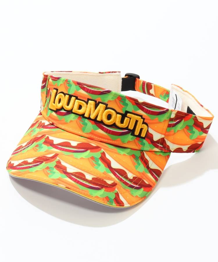 LM 総柄サンバイザー