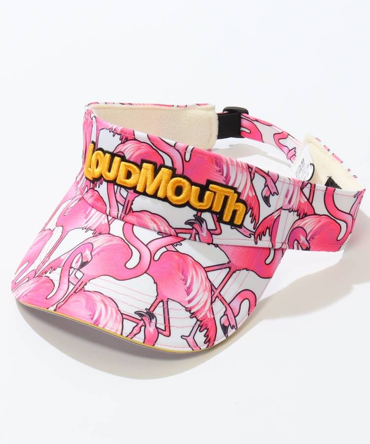 LM 総柄サンバイザー