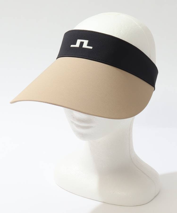 JL ワイドブリムバイカラーサンバイザー