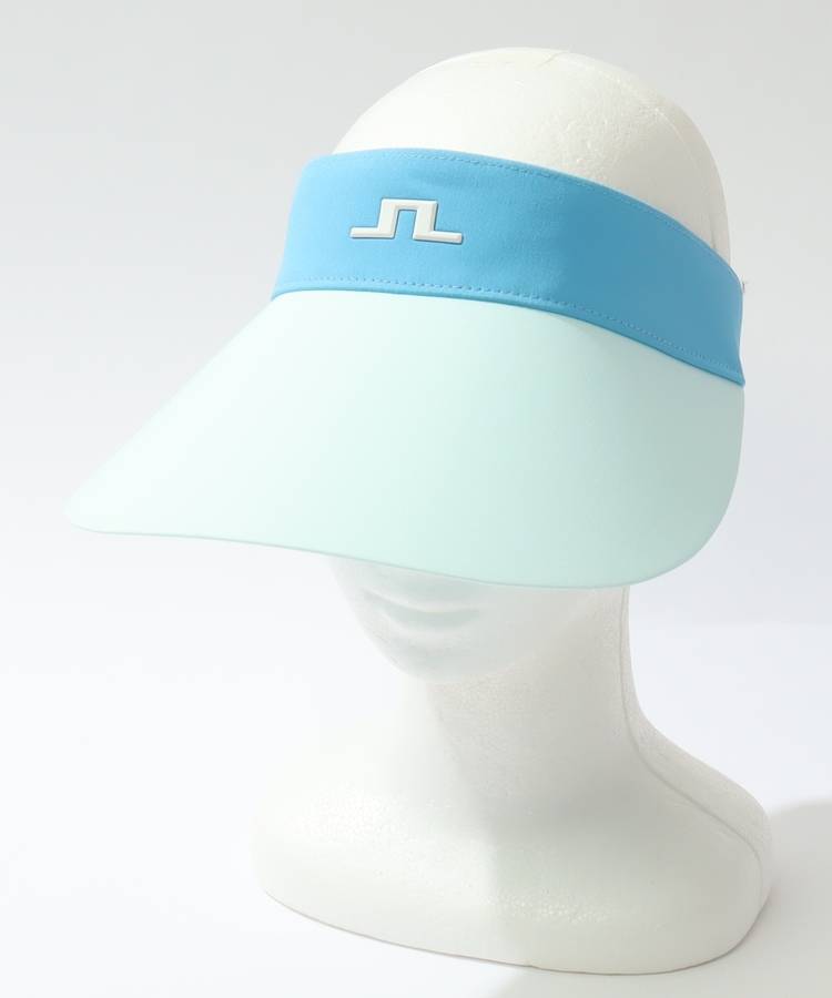 JL ワイドブリムバイカラーサンバイザー