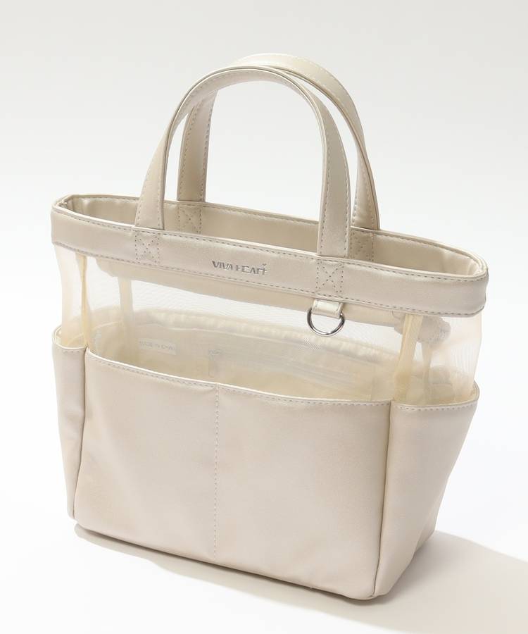 VH メッシュ切替合皮カートバッグ