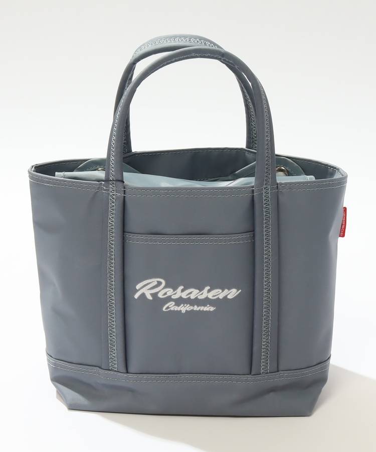 RO カバー付きロゴ刺繍コーティングカートバッグ