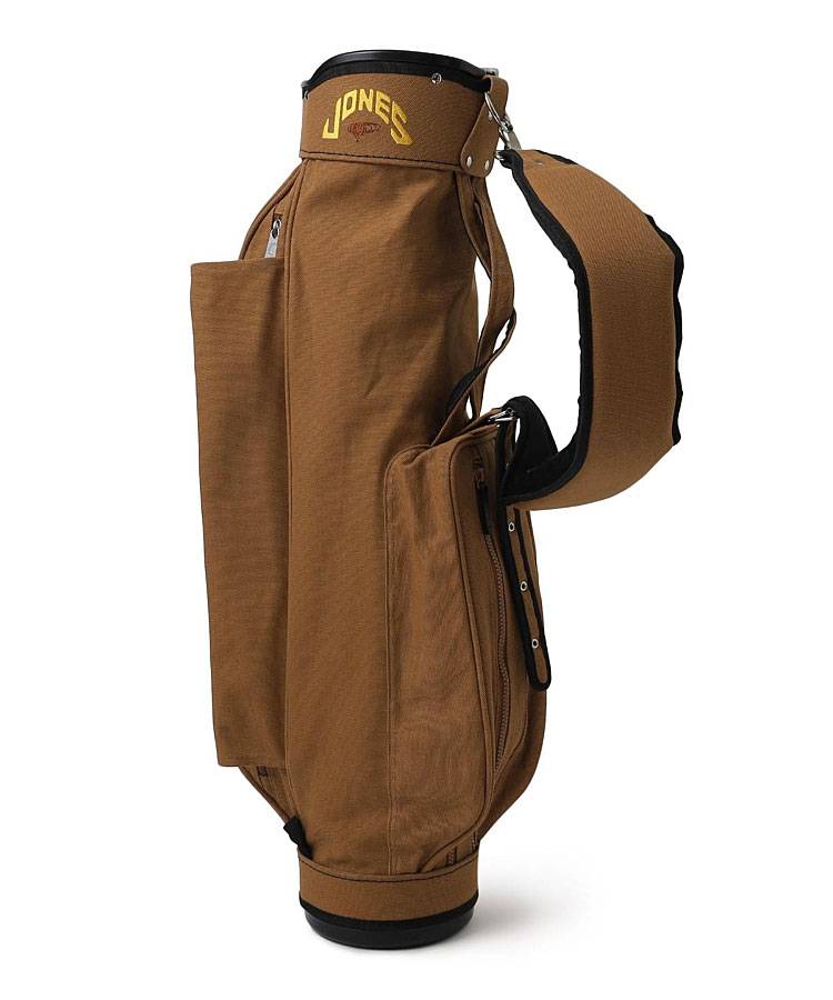 BE 【JONES】CottonDuckウォークキャリー型キャディバッグ