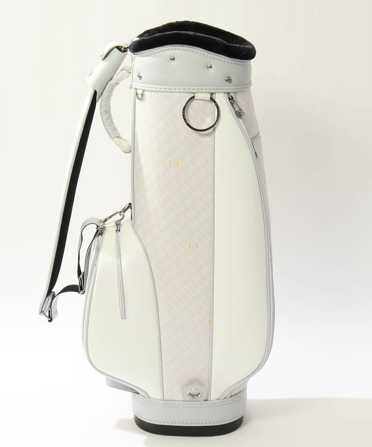 RR 【ラリーナ】ロゴ総柄キャディバッグ