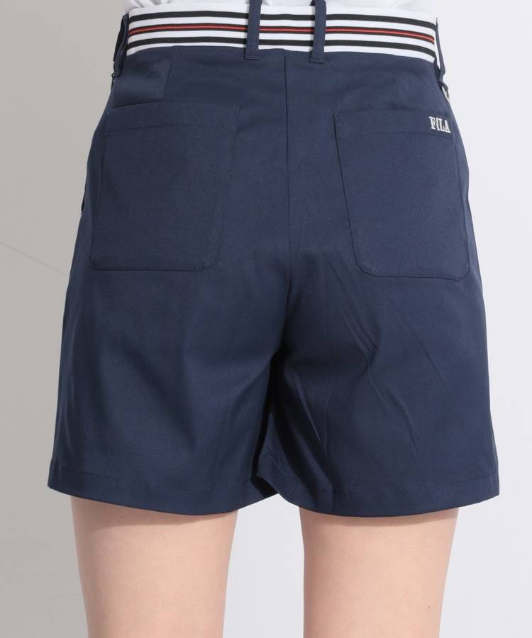 FG 【吸汗速乾・撥水】ポイントロゴラップキュロットパンツ