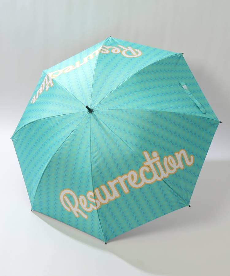 RR 【UV】晴雨兼用選べるロゴプリント長傘