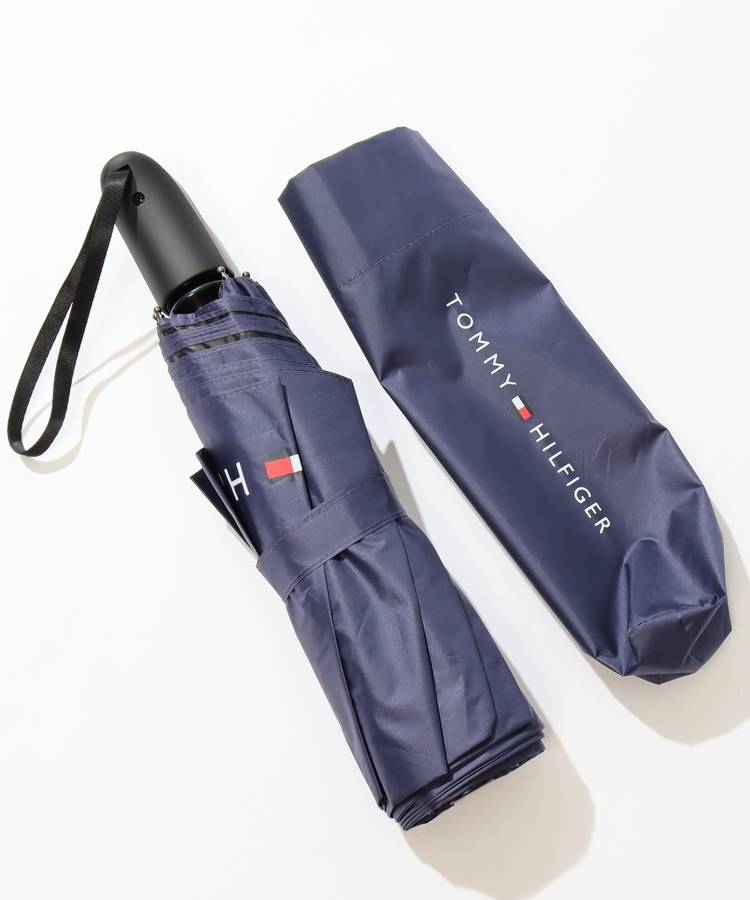 TH 自動開閉式シンプルロゴプリント折り畳み傘