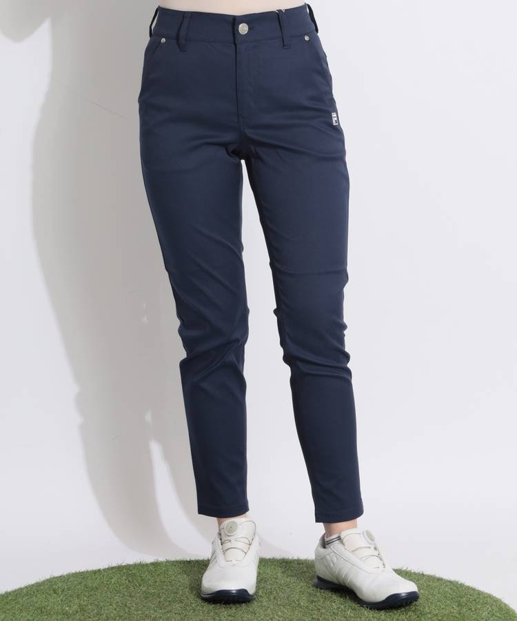 FG 【吸汗速乾・撥水】サイズ豊富ウエストロゴロングパンツ