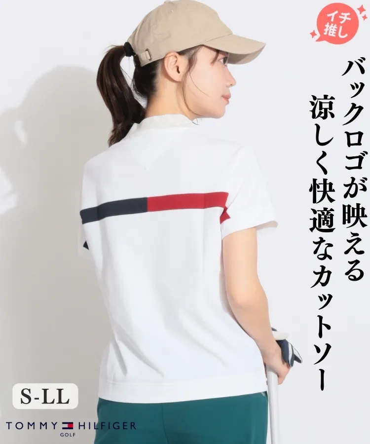 トミーヒルフィガー/ゴルフウェア/レディース/2022年モデル/上下セット/L トミー ヒルフィガー ゴルフ(Tommy Hilfiger)人気のゴルフアイテム