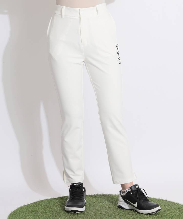 SD サイドロゴ刺繍ベーシックロングパンツ