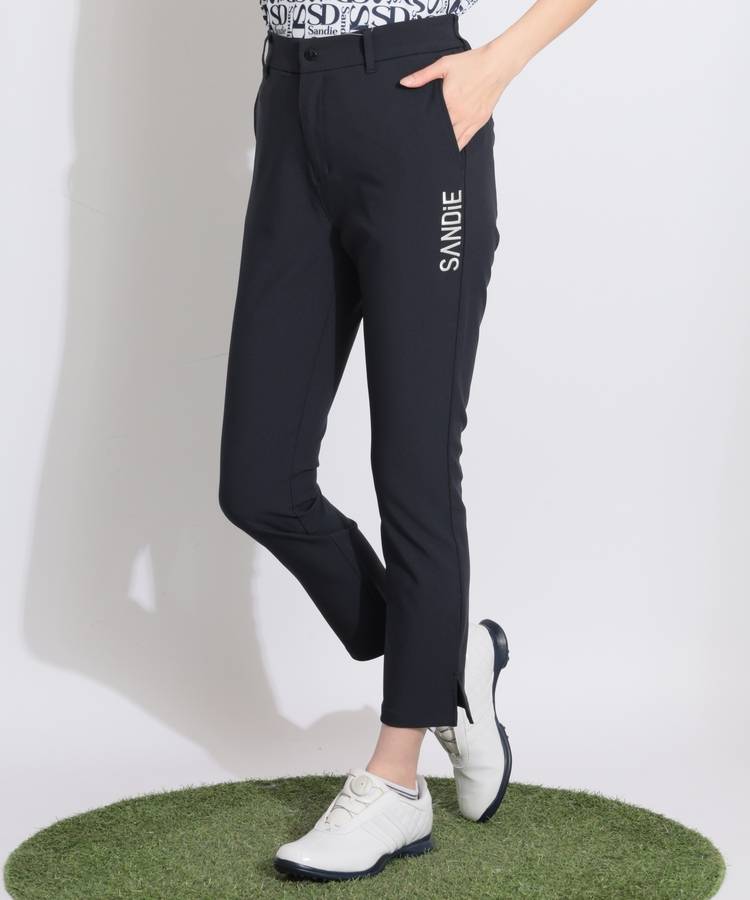 SD サイドロゴ刺繍ベーシックロングパンツ