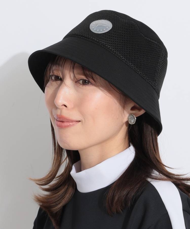 BE クッションメッシュバケットハット