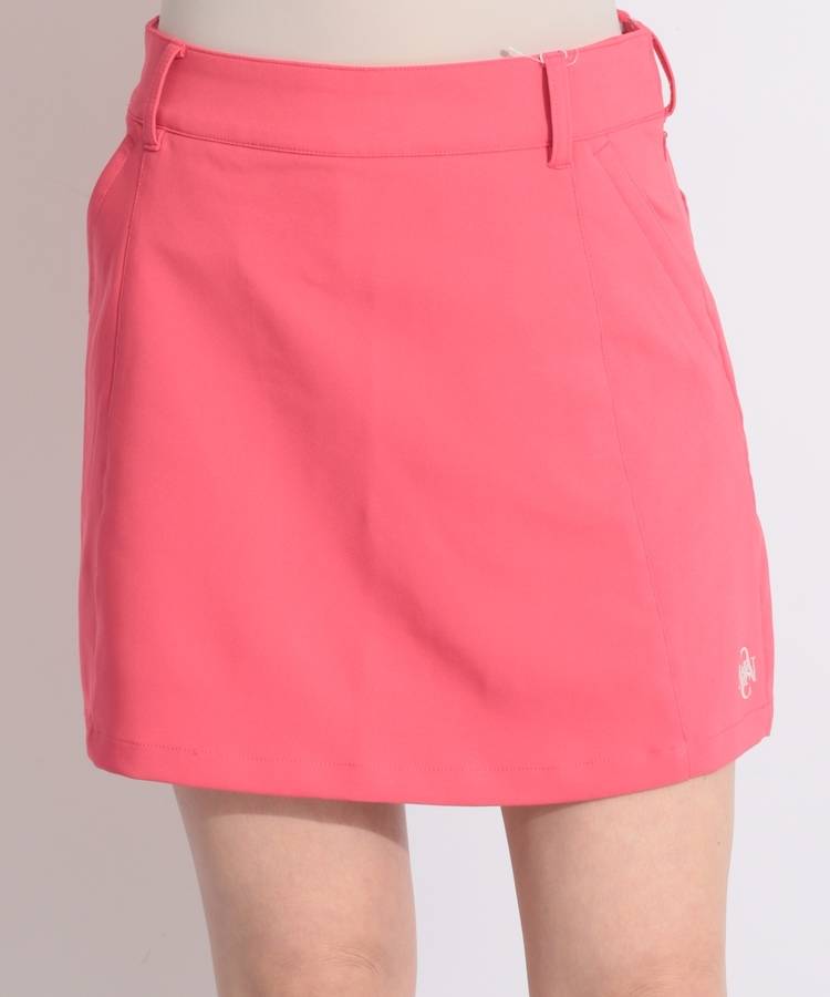 MC 【ストレッチUV】一体型ぺチパンツ付ウエストラインスカート