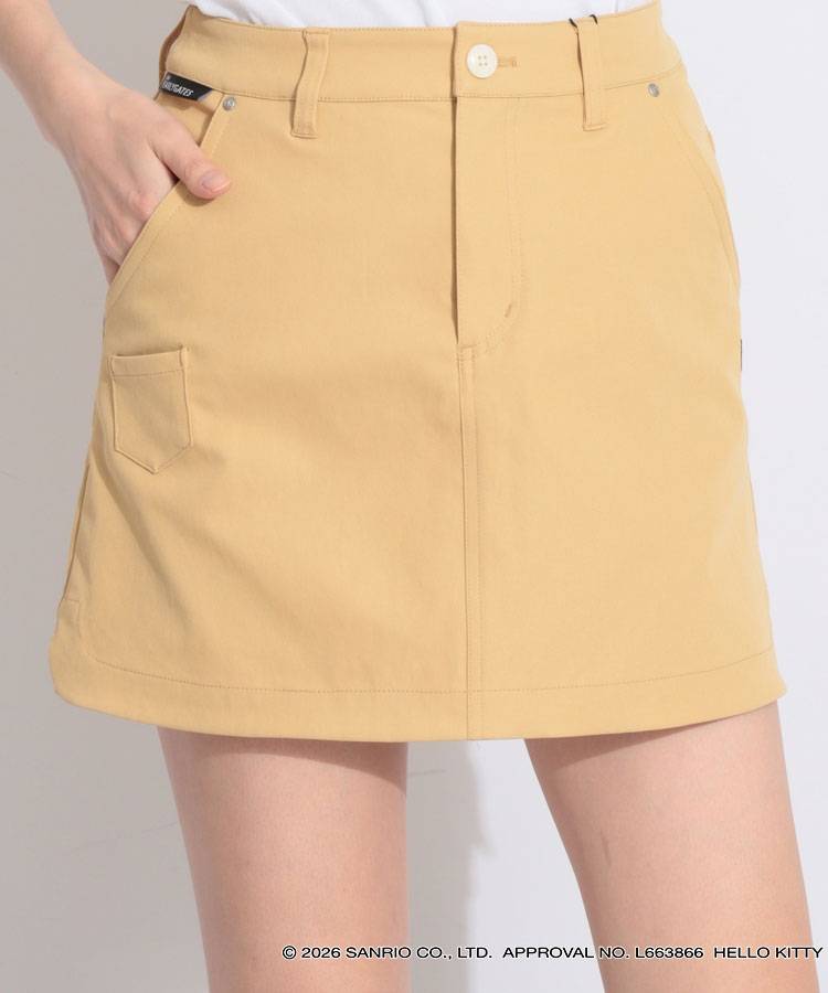 PG 【HelloKitty×PEARLYGATES】Peストレッチチノスカート