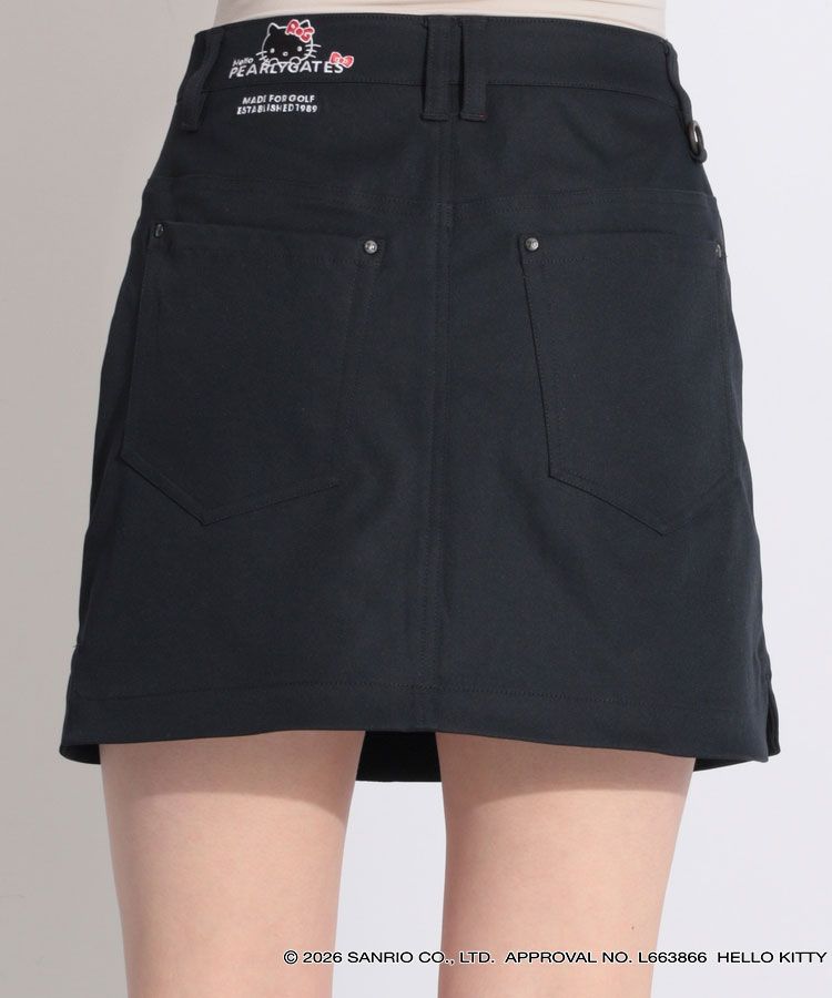 【速乾ストレッチ】パナマメッシュスカート