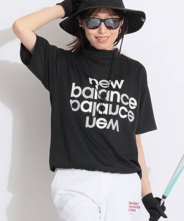 NB 【防透けUV】ビッグロゴプリント半袖カットソー