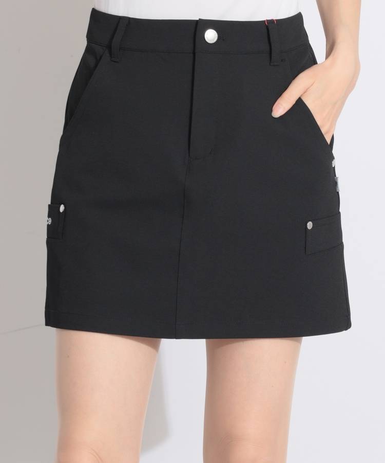 NB 【UV】バックウエストロゴカーゴスカート