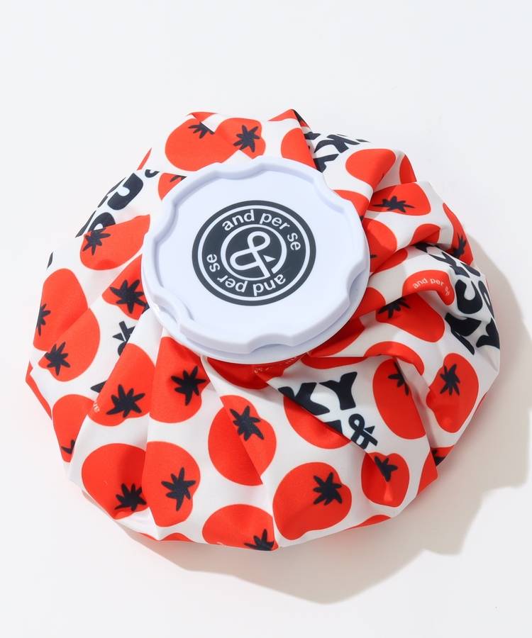 AP トマト柄氷のう