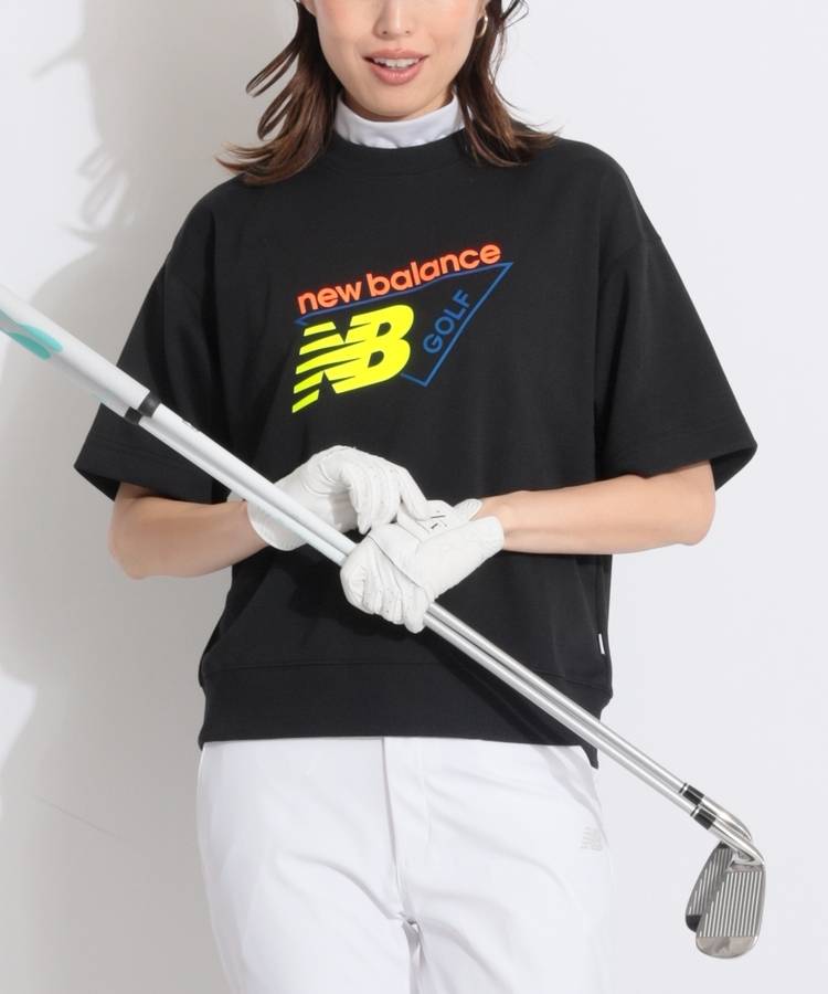 NB 【遮熱UV】グラフィックプリント裏毛スウェットプルオーバー