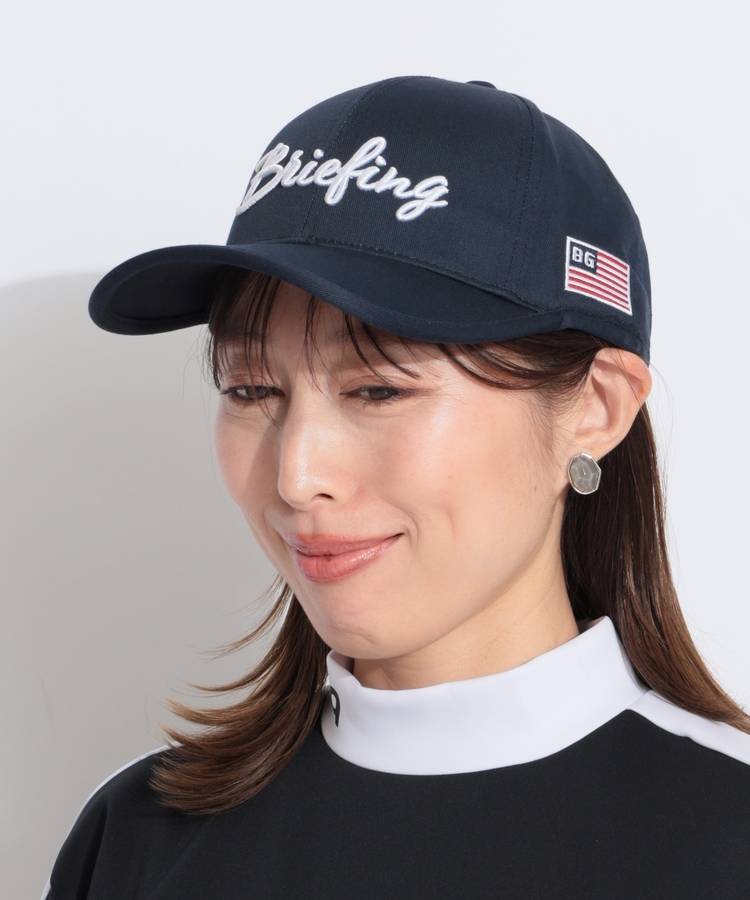 BR ロゴ刺繍ツイルキャップ