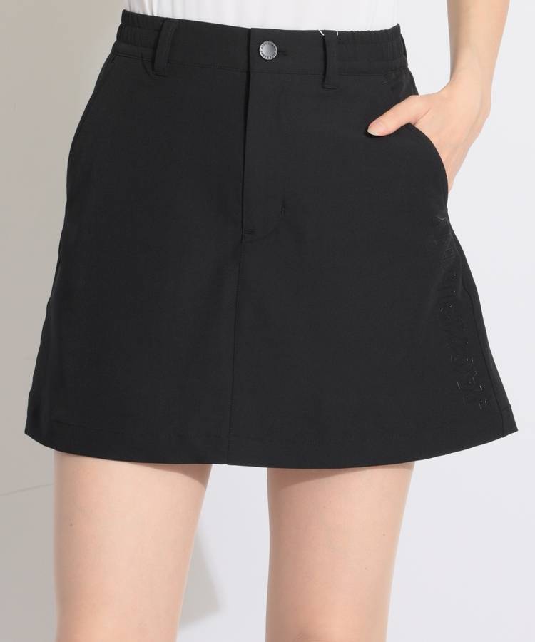 JB 【ストレッチUV】サイドラバーロゴプリントスカート