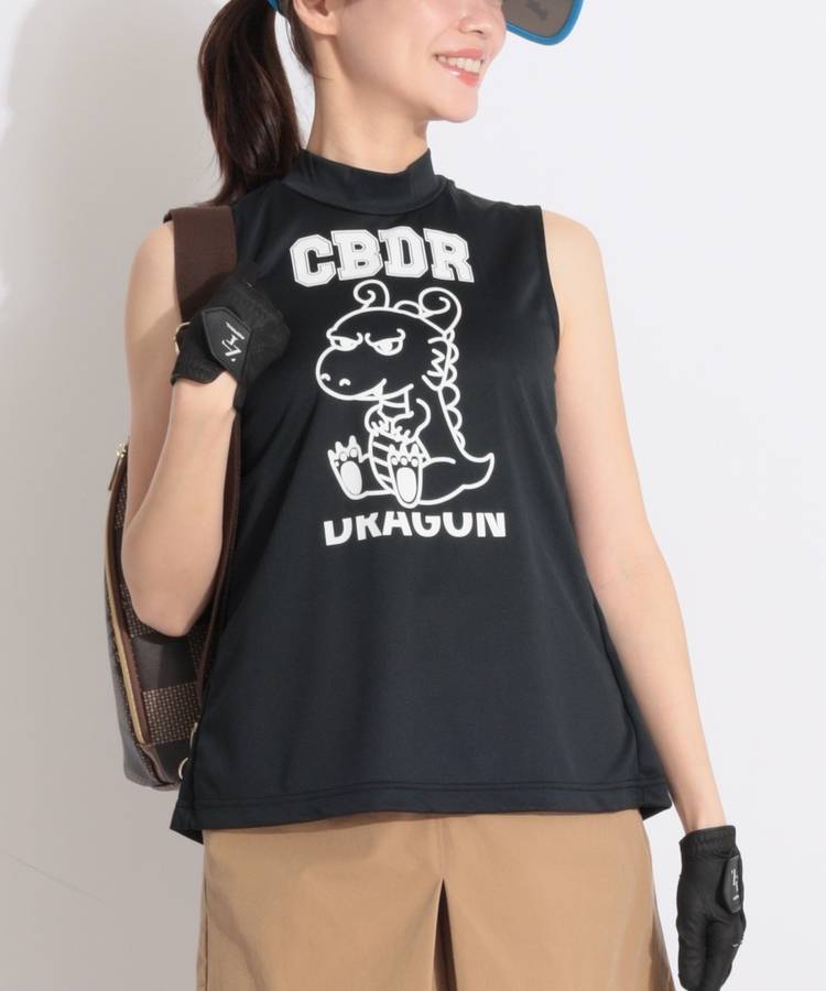 DD 【吸水速乾】バックタックチビドラノースリーブカットソー