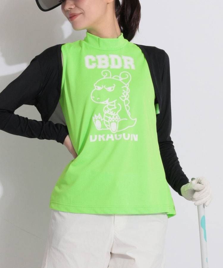 DD 【吸水速乾】バックタックチビドラノースリーブカットソー