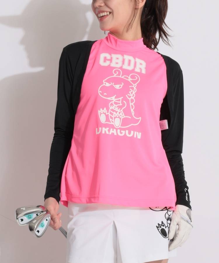 DD 【吸水速乾】バックタックチビドラノースリーブカットソー