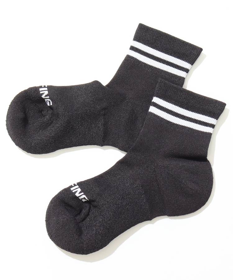 BR ラインショートソックス